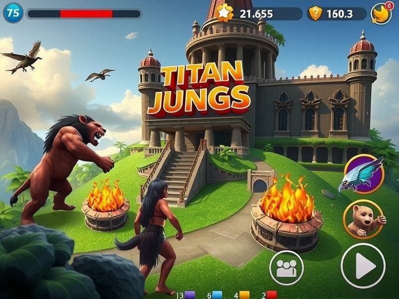 Torrent Titan Jungle Kings Game Screenshot